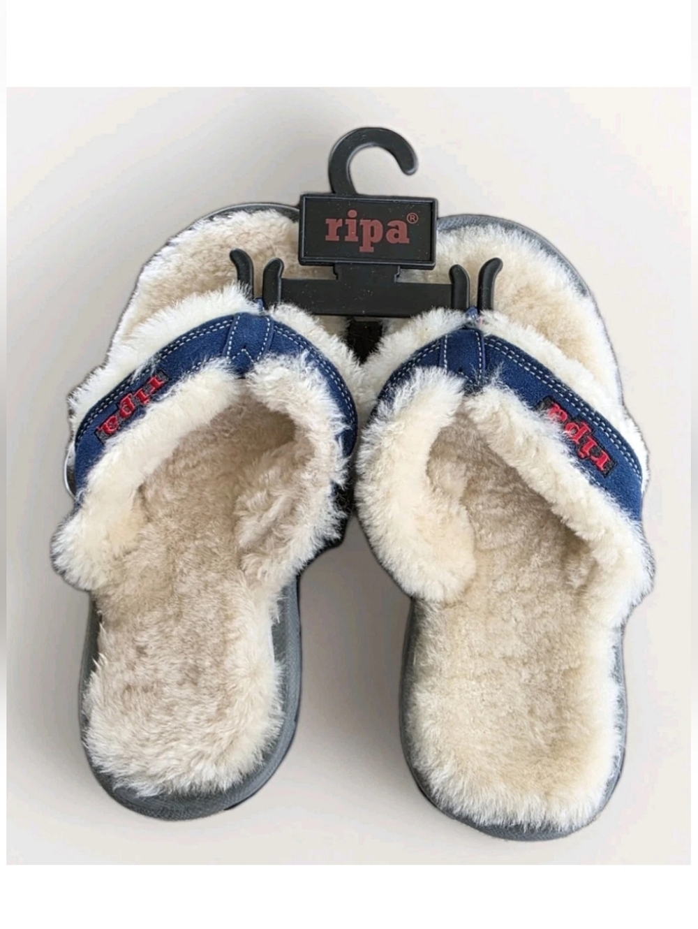 Ripa Shearling Sport Flip Flops Unisex Sz 4 Men/6 Women Brand New